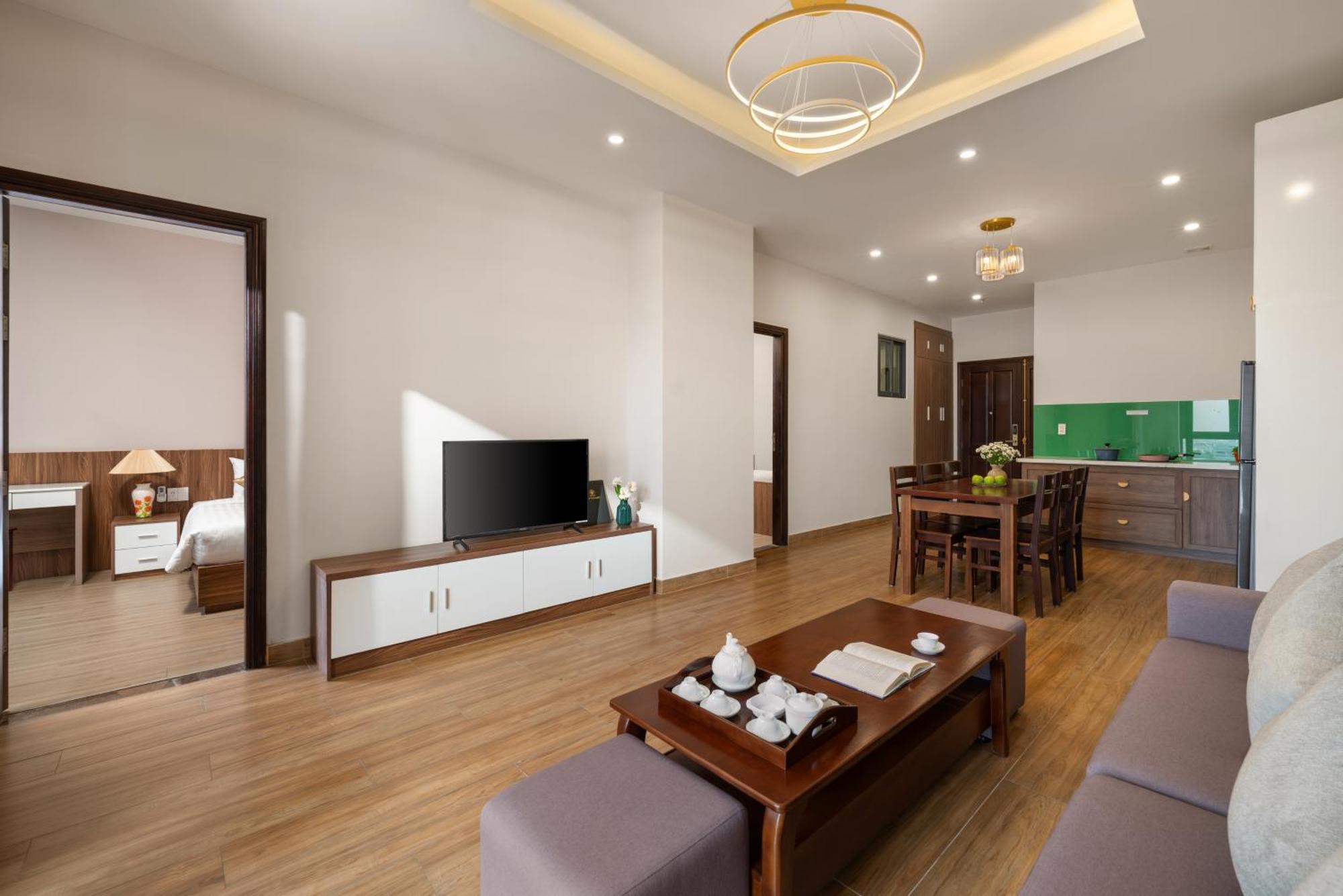 Atp Galaxy Hotel & Apartment Danang Экстерьер фото