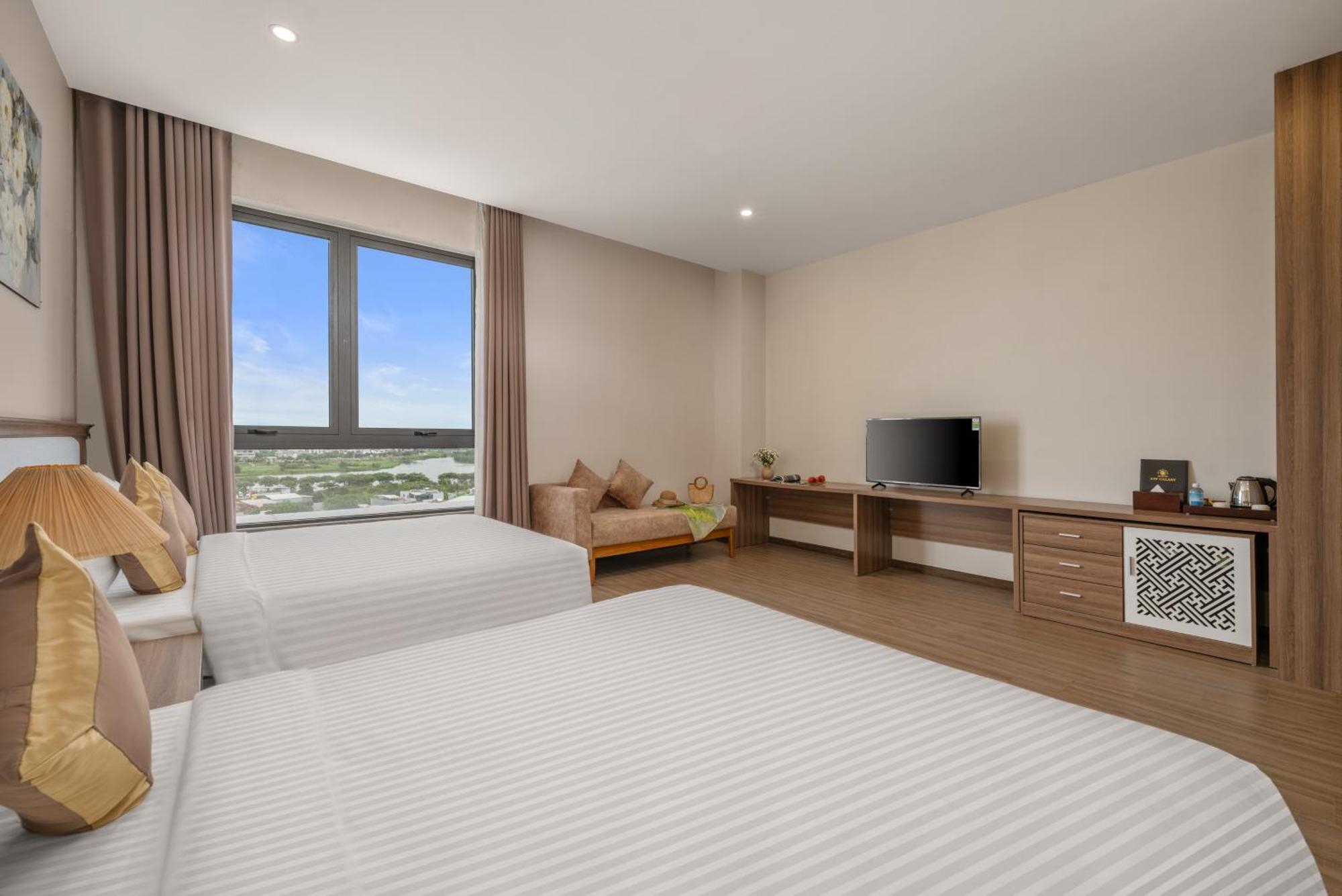 Atp Galaxy Hotel & Apartment Danang Экстерьер фото