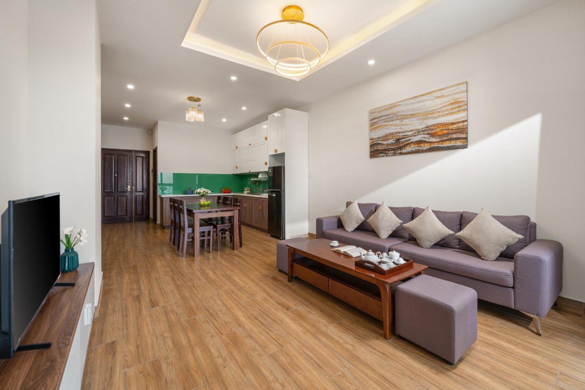 Atp Galaxy Hotel & Apartment Danang Экстерьер фото